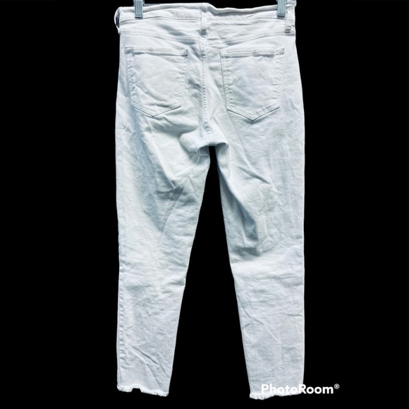Gap high waisted white jeans size 26 - Picture 2 of 5